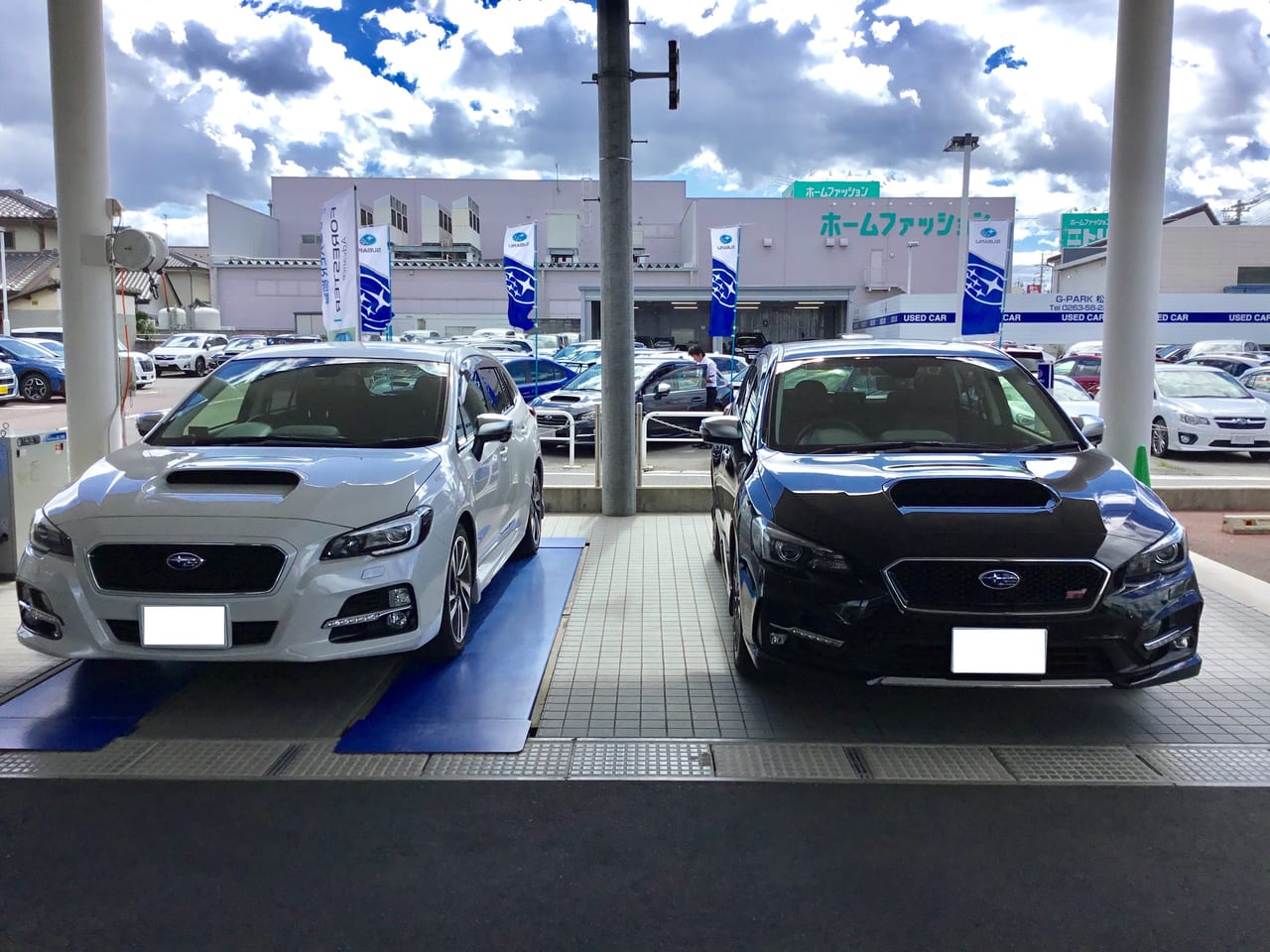 S様 レヴォーグ 1.6STI Sport クリスタルブラック・シリカ | 私と